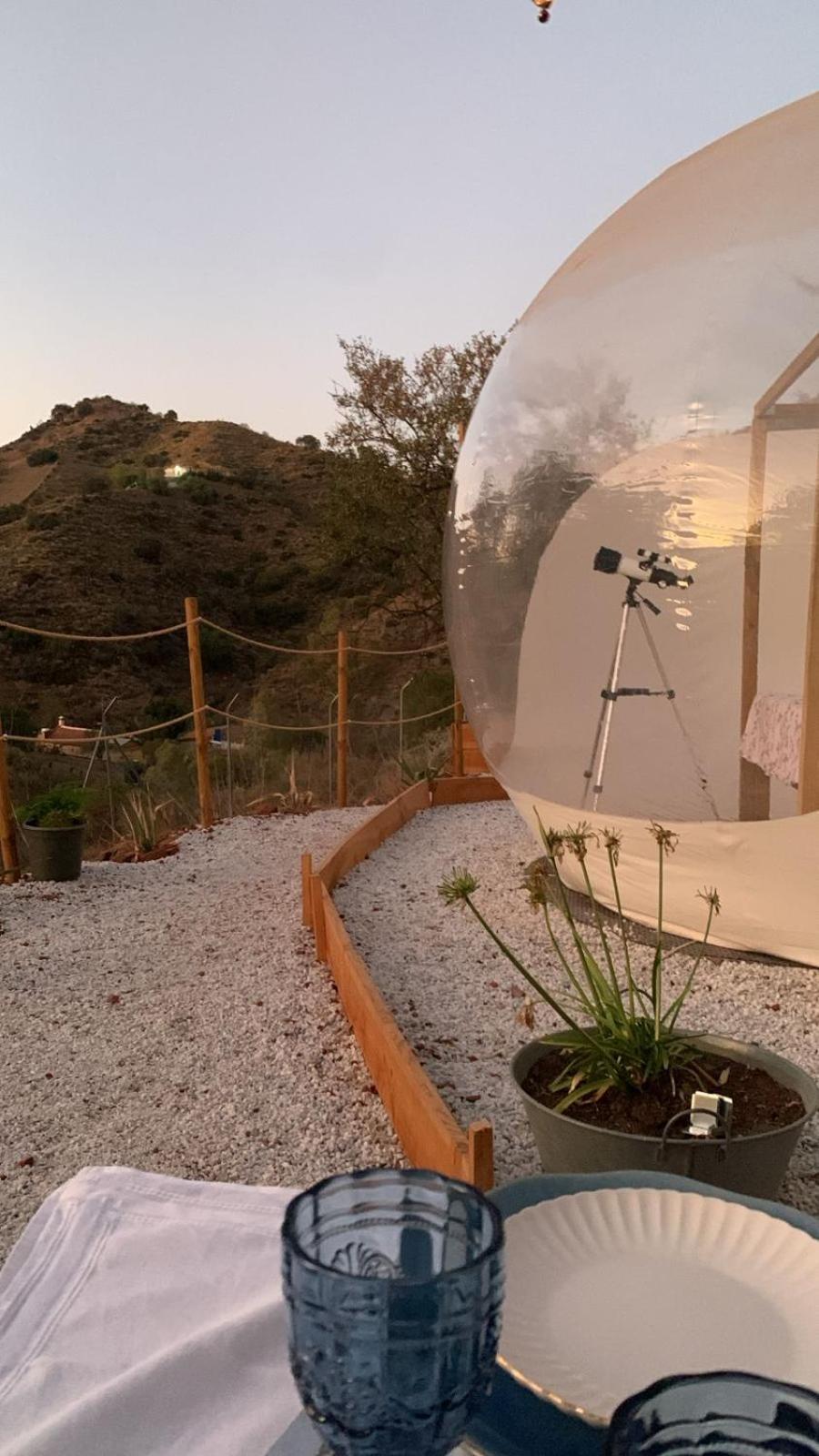 Luxuszelt Glamping Burbuja Almendros